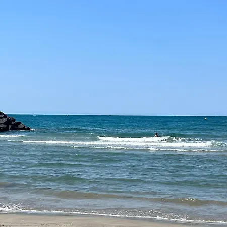 아파트 En Front De Mer, Magnifique 6 Pers. 아그