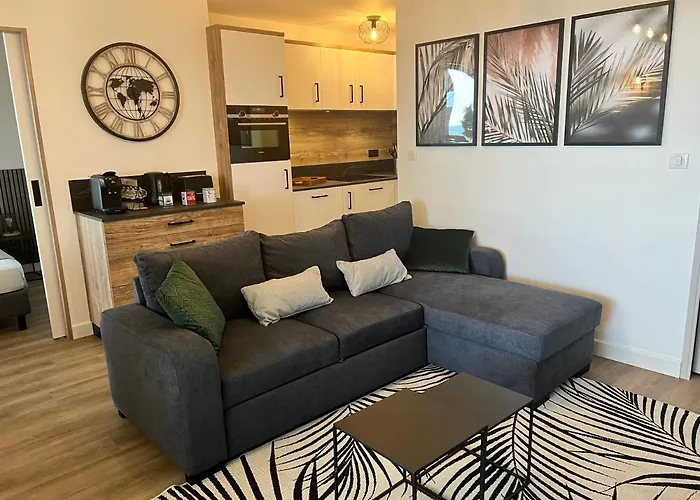 Apartment En Front De Mer, Magnifique 6 Pers. *